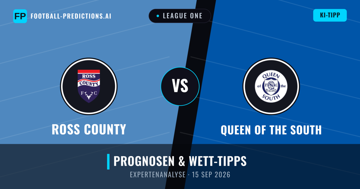 Ross County vs Queen of the South — Prognose und Spielvorschau