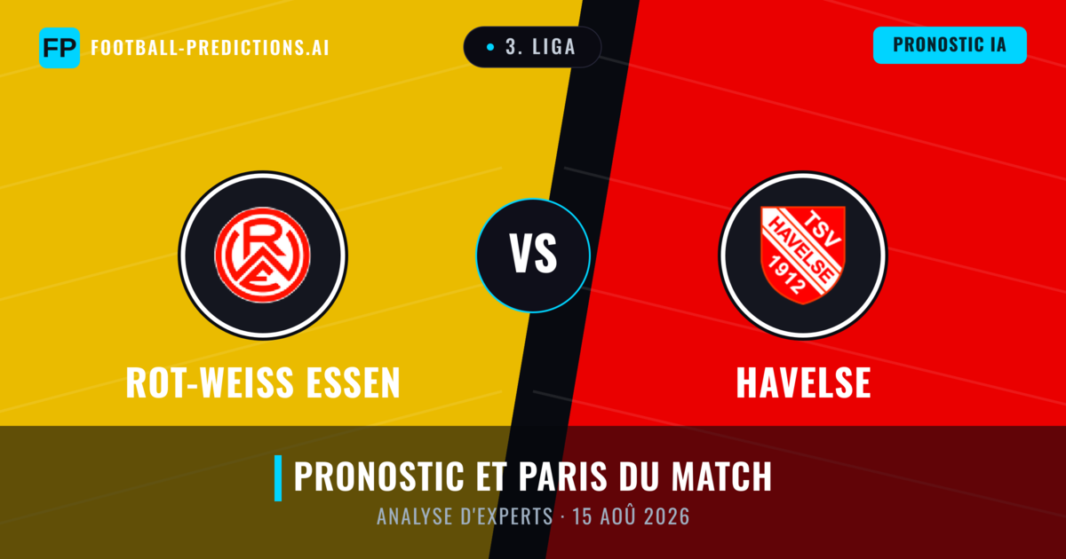 Rot-Weiß Essen vs Havelse — pronostic et avant-match