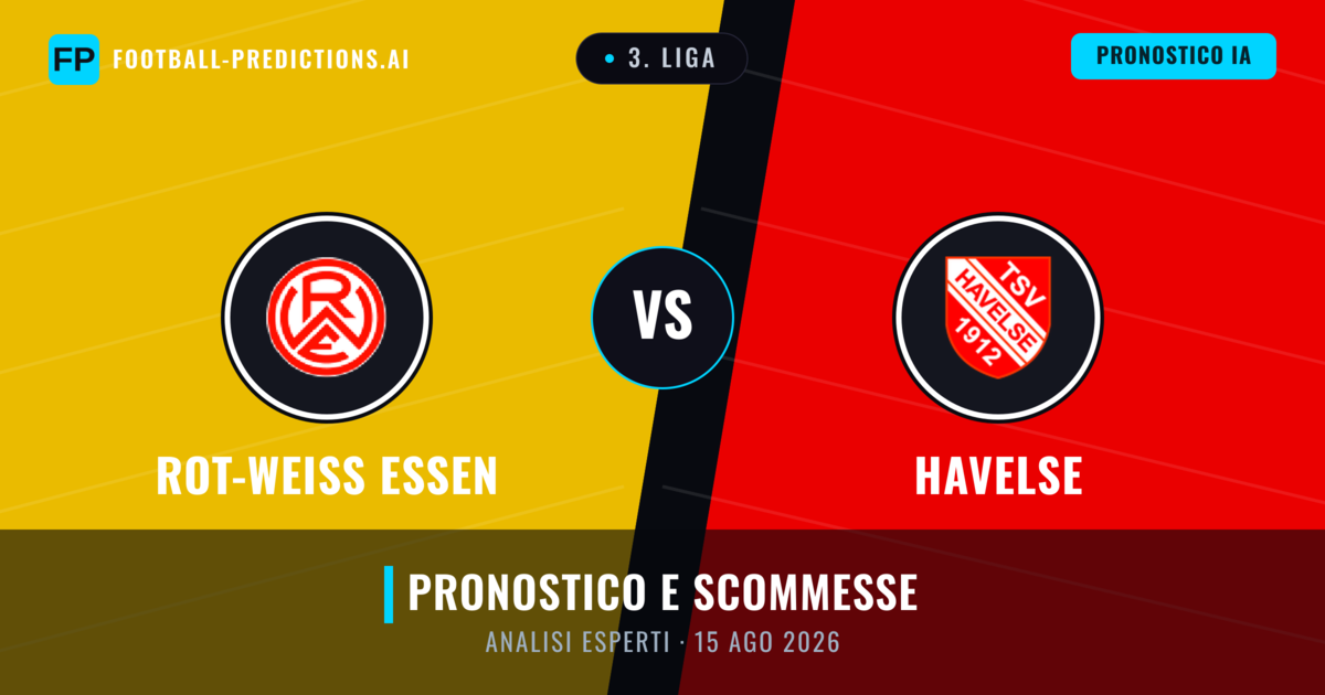 Rot-Weiß Essen vs Havelse — pronostico e anteprima del match