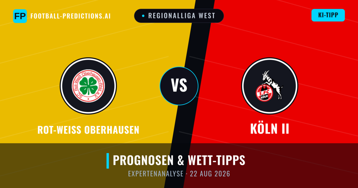 Rot-Weiß Oberhausen vs Köln II — Prognose und Spielvorschau