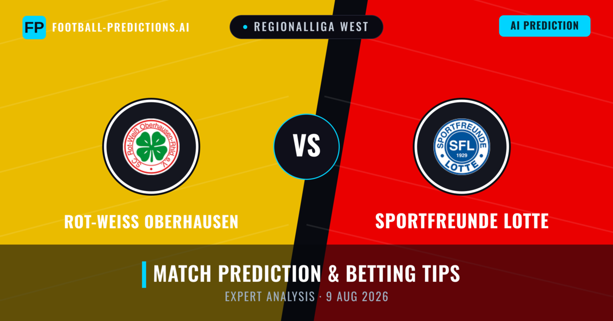 Rot-weiss Oberhausen vs Sportfreunde Lotte — match prediction & preview