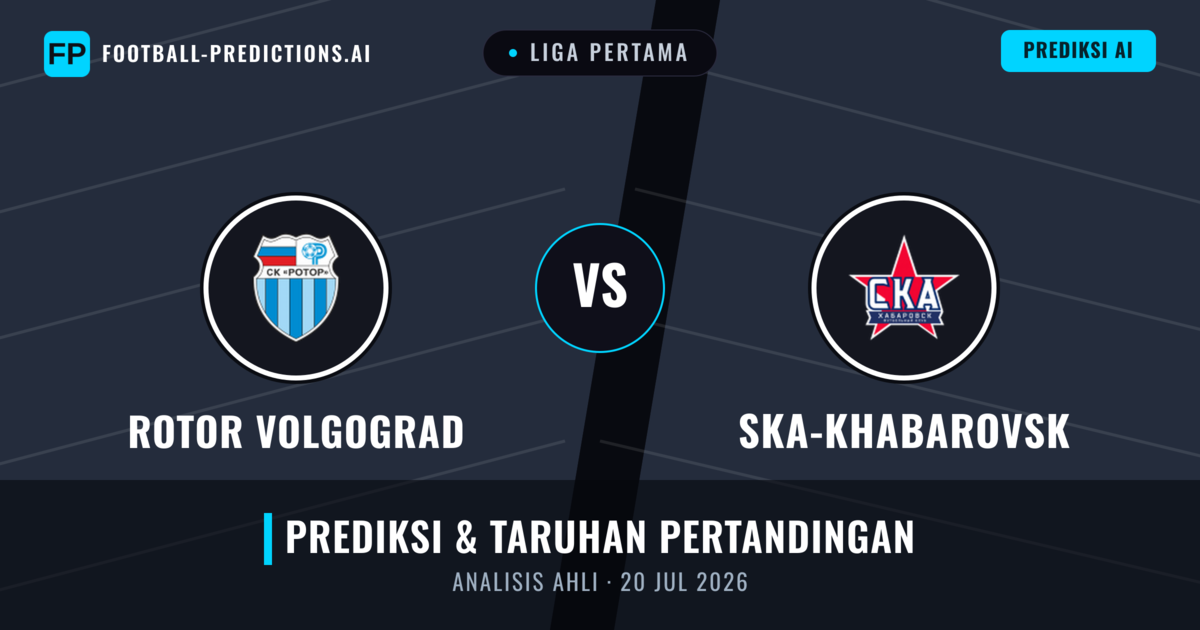 Rotor Volgograd vs Ska-khabarovsk — prediksi dan pratinjau pertandingan