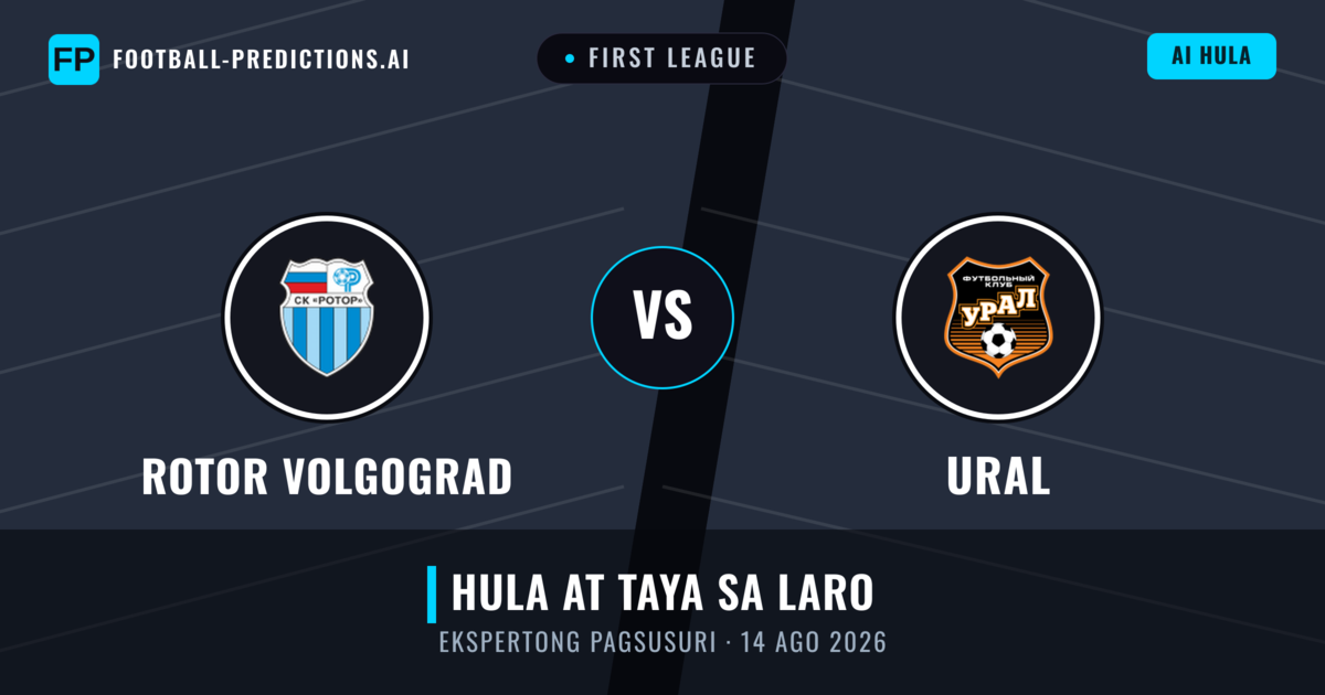 Rotor Volgograd vs Ural — hula at preview ng laban