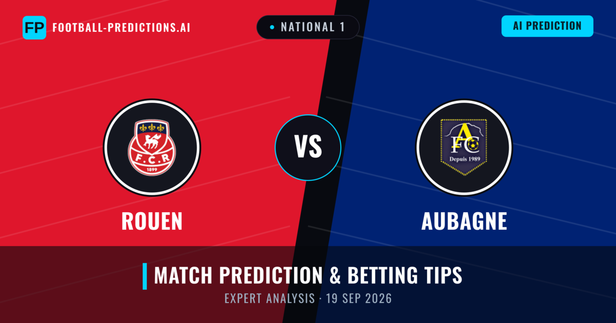 Rouen vs Aubagne — match prediction & preview