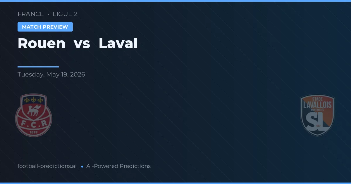 Rouen vs Laval — prediksi dan pratinjau pertandingan
