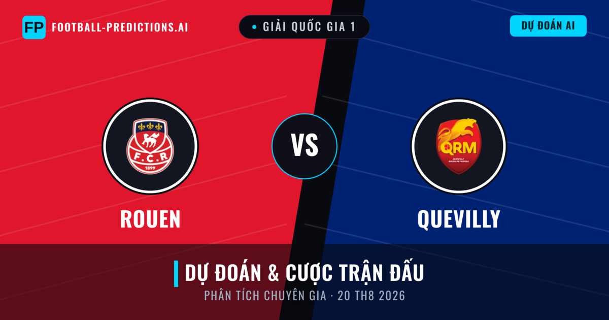 Rouen vs Quevilly — dự đoán và xem trước trận đấu