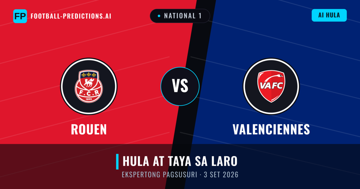 Rouen vs Valenciennes — hula at preview ng laban