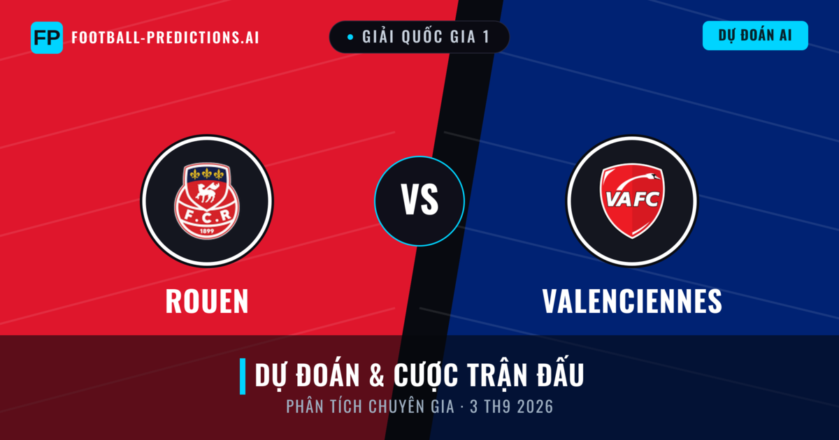 Rouen vs Valenciennes — dự đoán và xem trước trận đấu