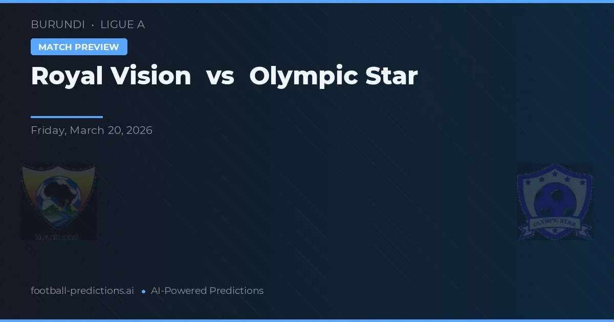 Royal Vision vs Olympic Star — hula at preview ng laban