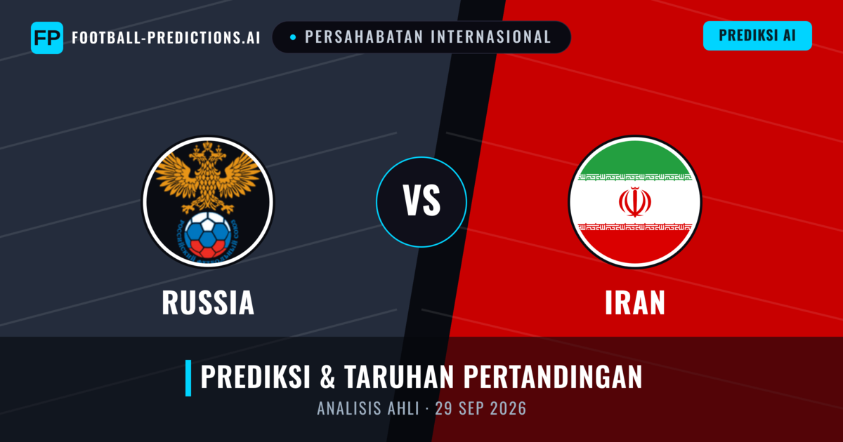 Russia vs Iran — prediksi dan pratinjau pertandingan