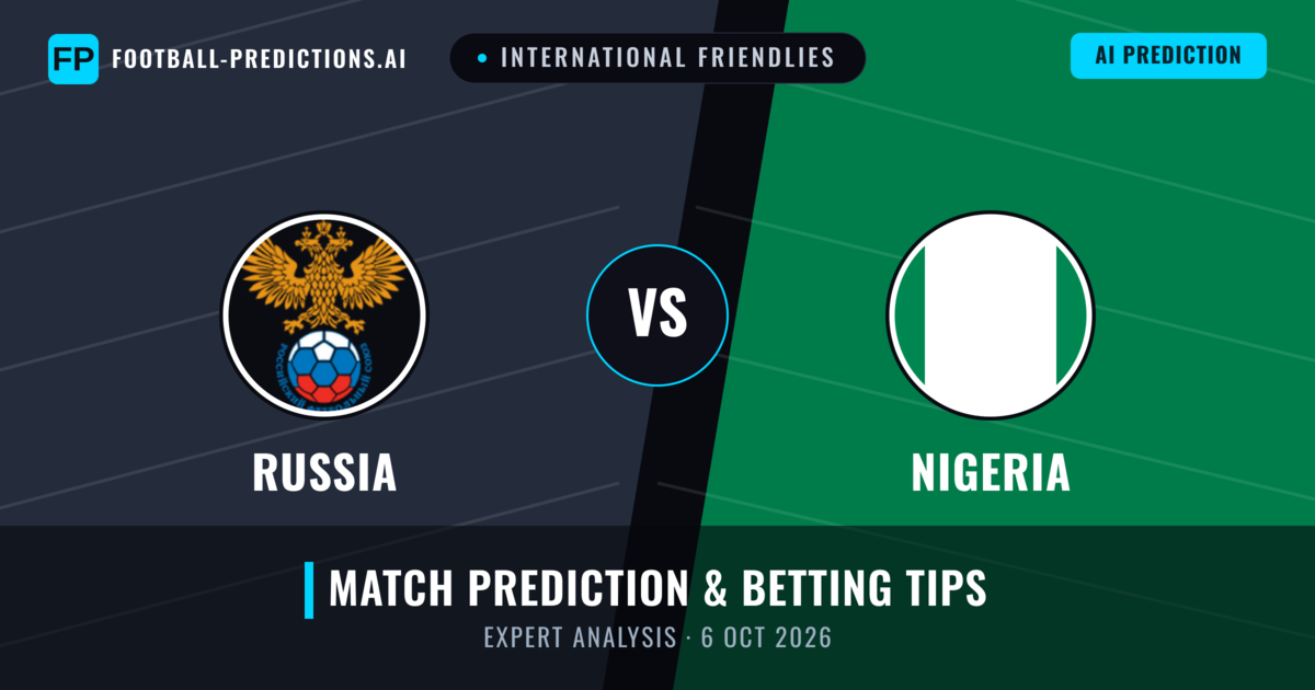 Russia vs Nigeria — match prediction & preview