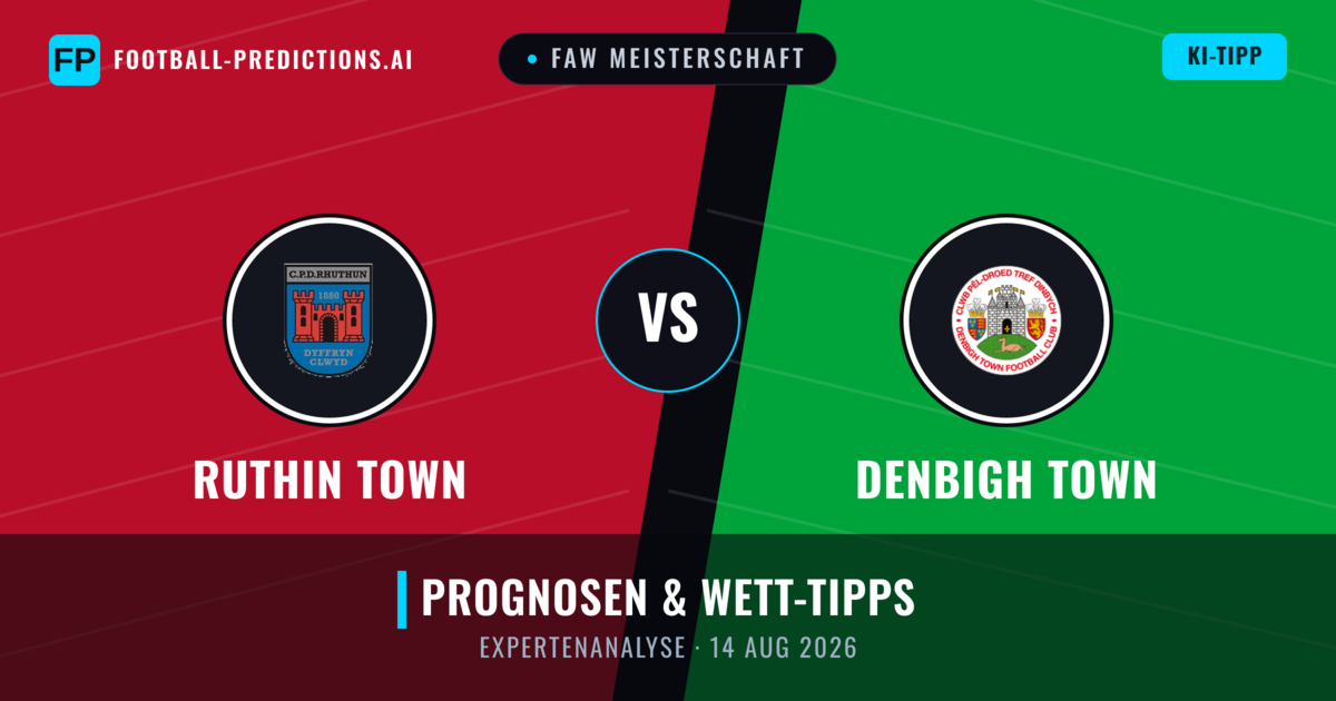 Ruthin Town vs Denbigh Town — Prognose und Spielvorschau
