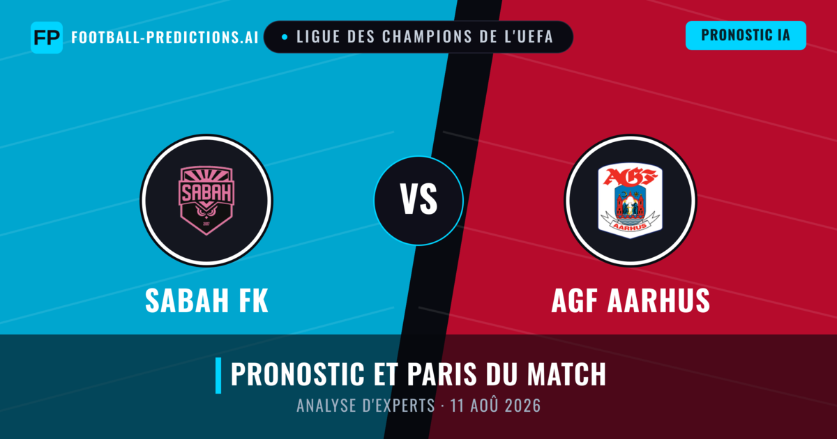 Sabah FK vs AGF Aarhus — pronostic et avant-match