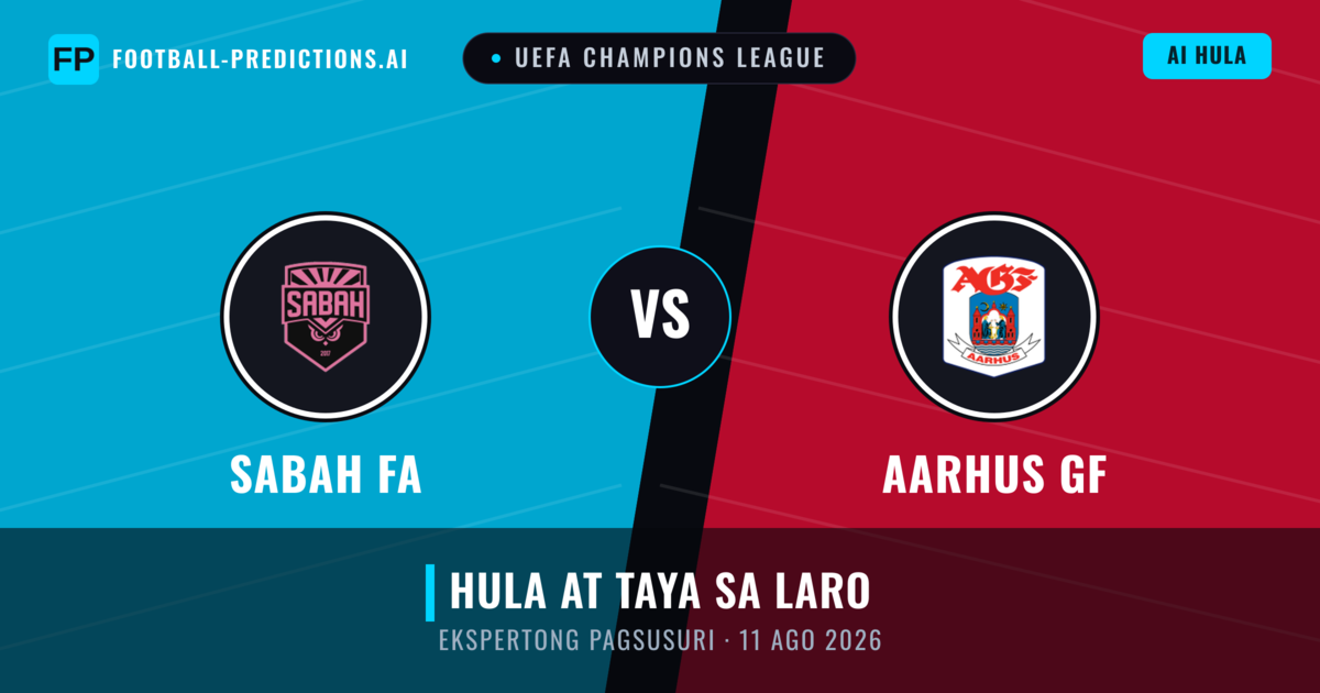 Sabah FA vs Aarhus GF — hula at preview ng laban