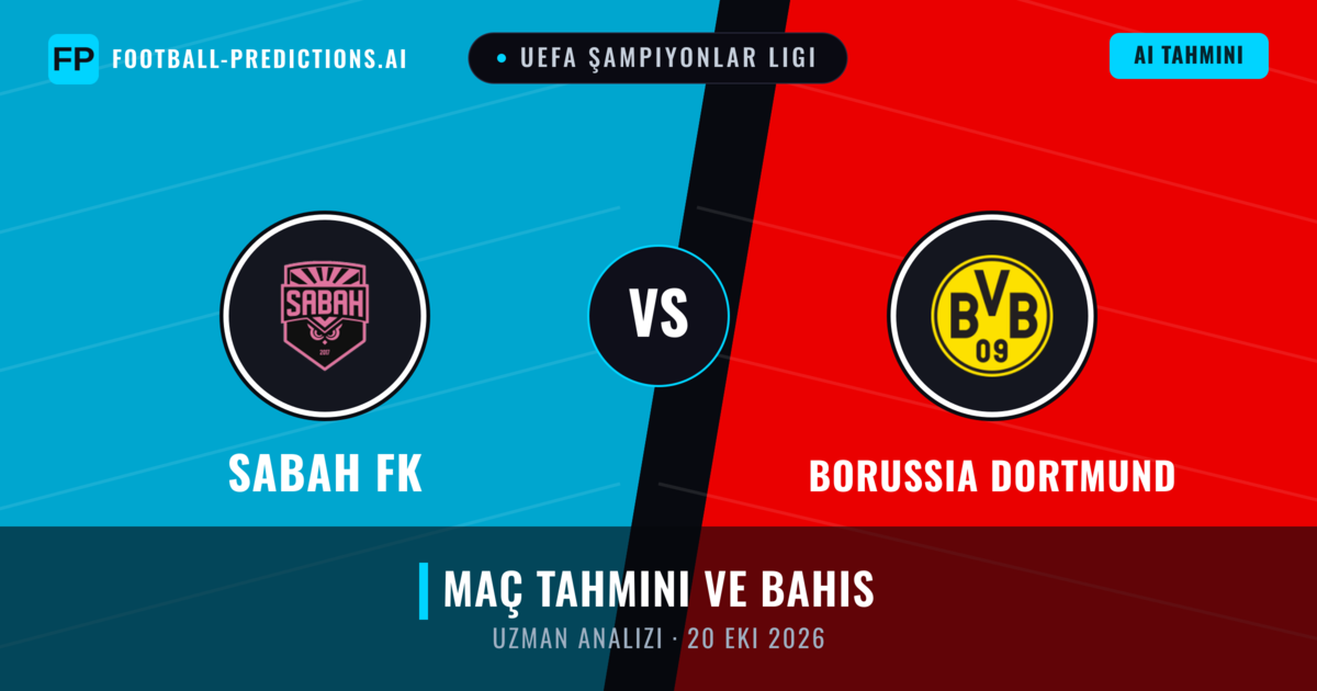 Sabah FK - Borussia Dortmund — maç tahmini ve önizleme