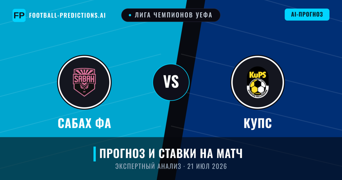 Сабах ФА – КупС — прогноз и превью матча