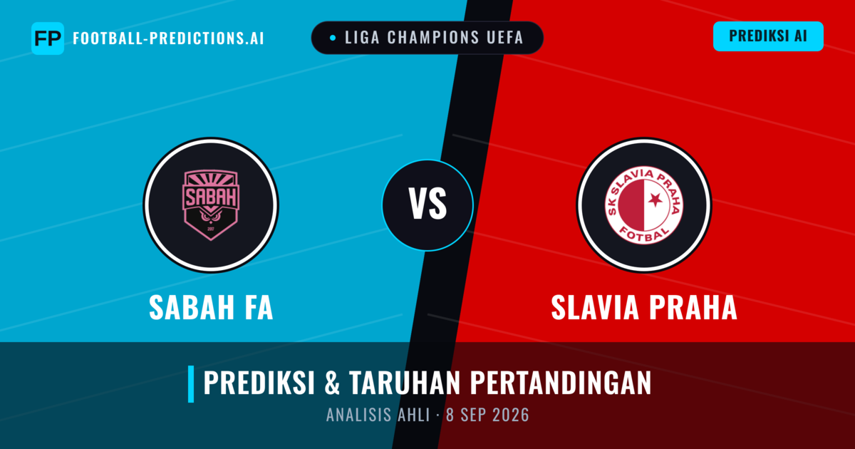 Sabah FA vs Slavia Praha — prediksi dan pratinjau pertandingan