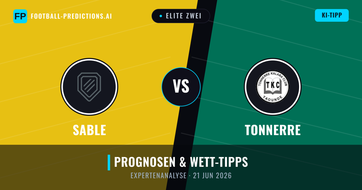 Sable vs Tonnerre — Prognose und Spielvorschau