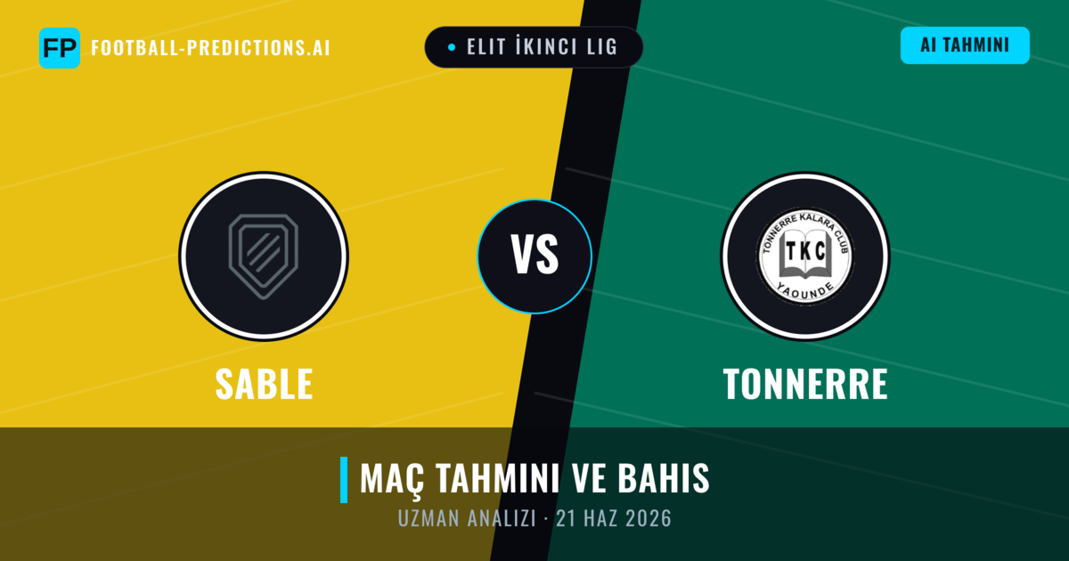 Sable - Tonnerre — maç tahmini ve önizleme