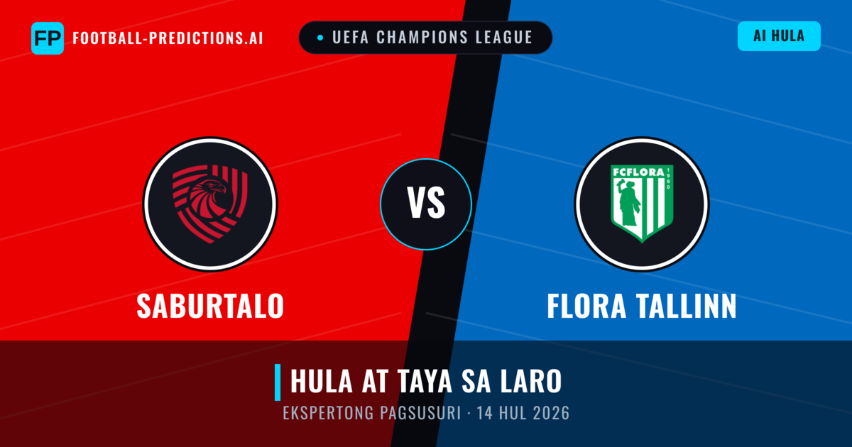 FC Iberia 1999 vs Flora Tallinn — hula at preview ng laban
