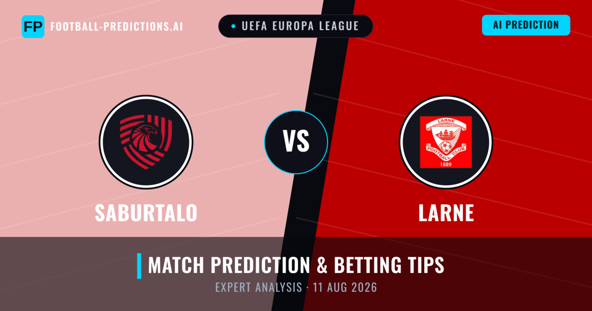 FC Iberia 1999 vs Larne — match prediction & preview