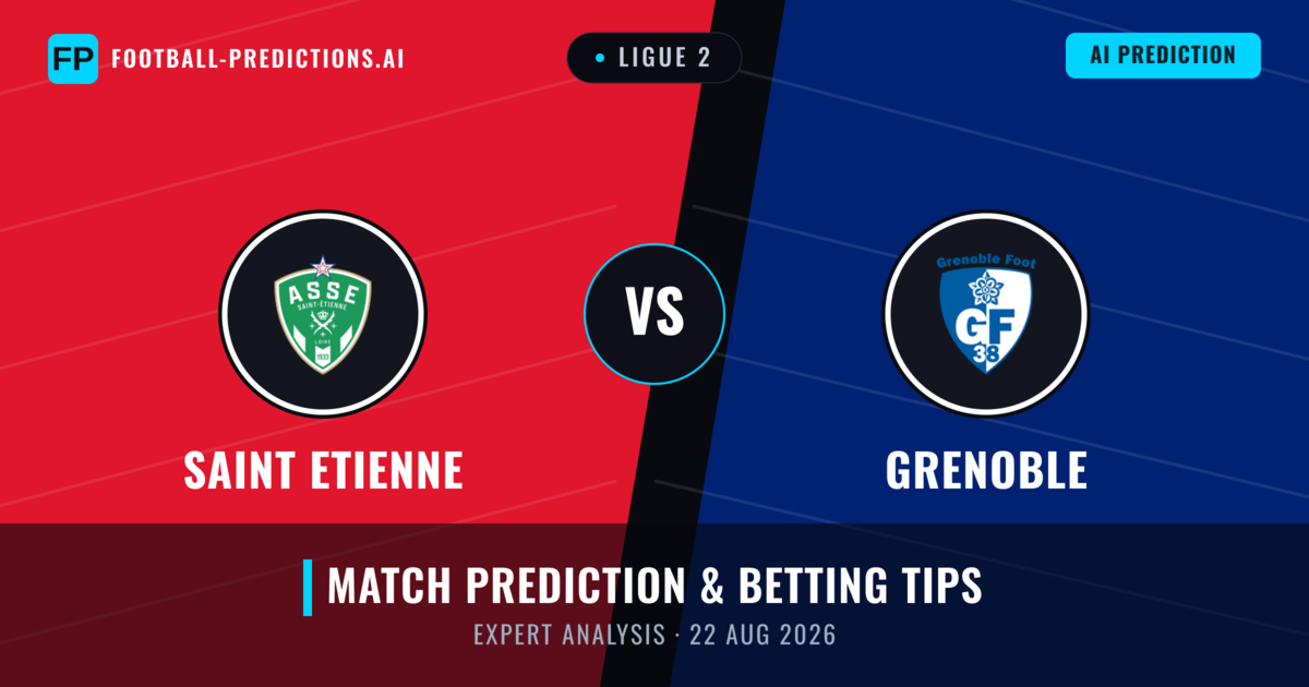 Saint Etienne vs Grenoble — match prediction & preview