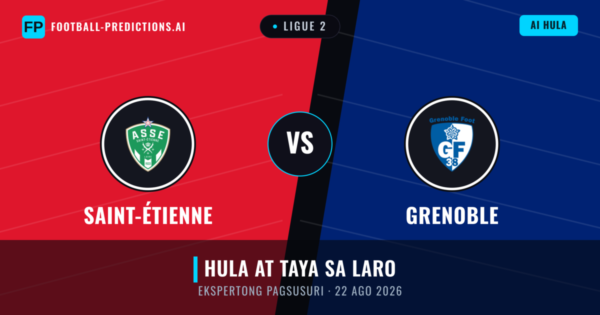 Saint-Étienne vs Grenoble — hula at preview ng laban