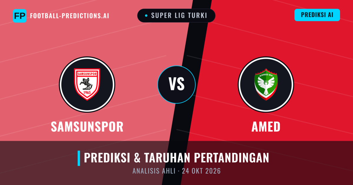 Samsunspor vs Amed — prediksi dan pratinjau pertandingan