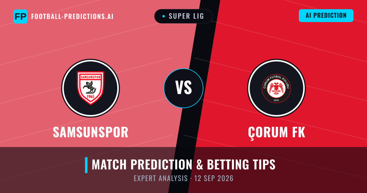 Samsunspor vs Çorum FK — match prediction & preview