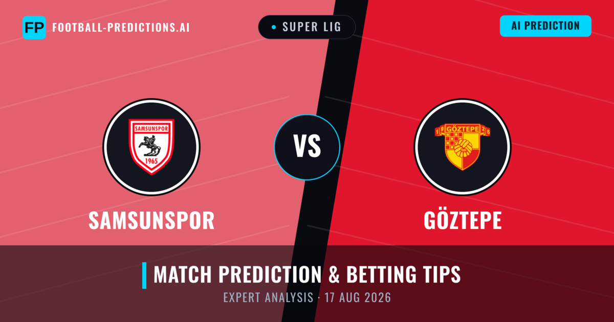 Samsunspor vs Göztepe — match prediction & preview