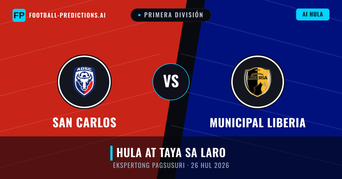 San Carlos vs Municipal Liberia — hula at preview ng laban