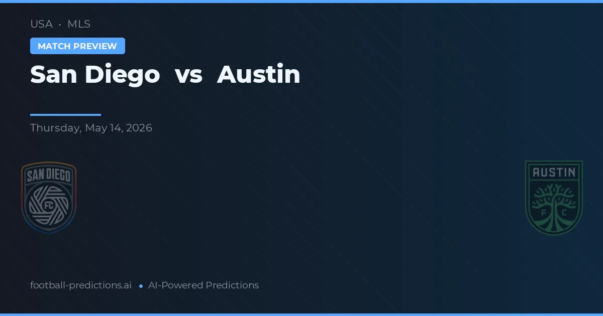 San Diego vs Austin — pronostic et avant-match