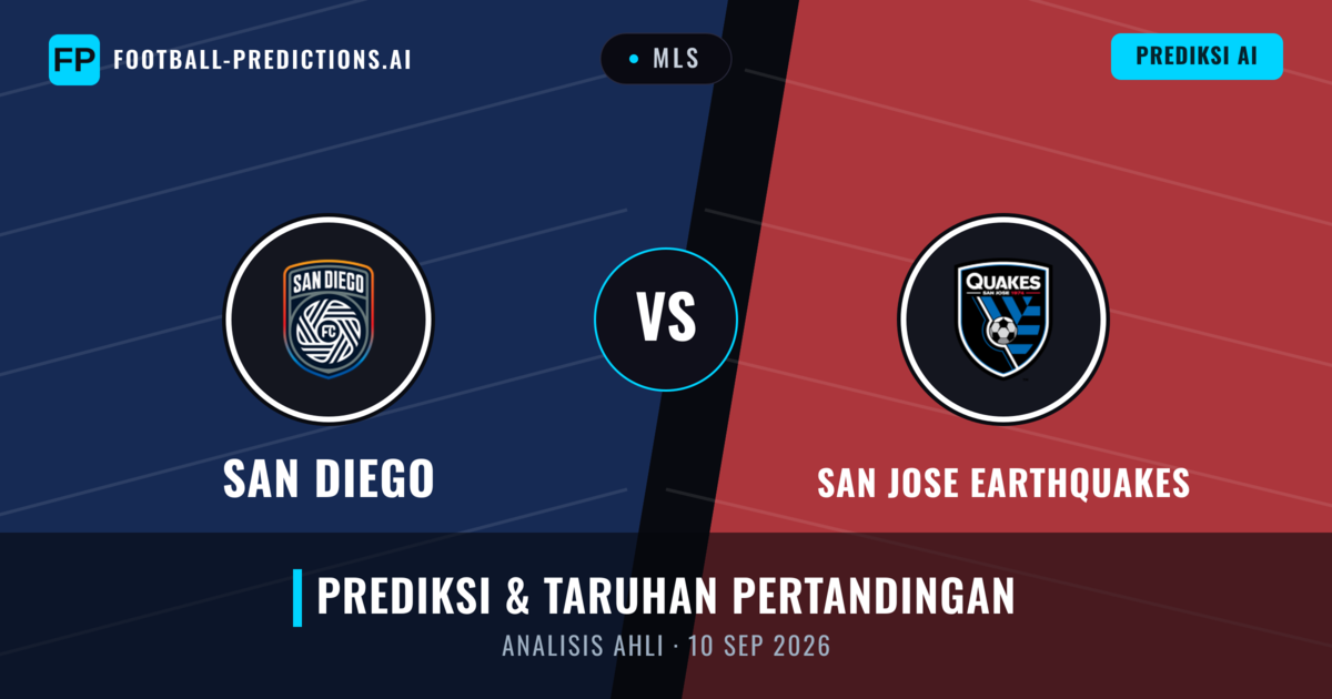 San Diego vs San Jose Earthquakes — prediksi dan pratinjau pertandingan