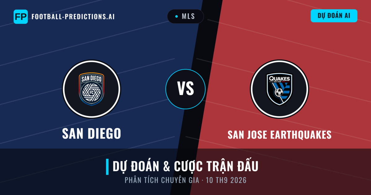San Diego vs San Jose Earthquakes — dự đoán và xem trước trận đấu