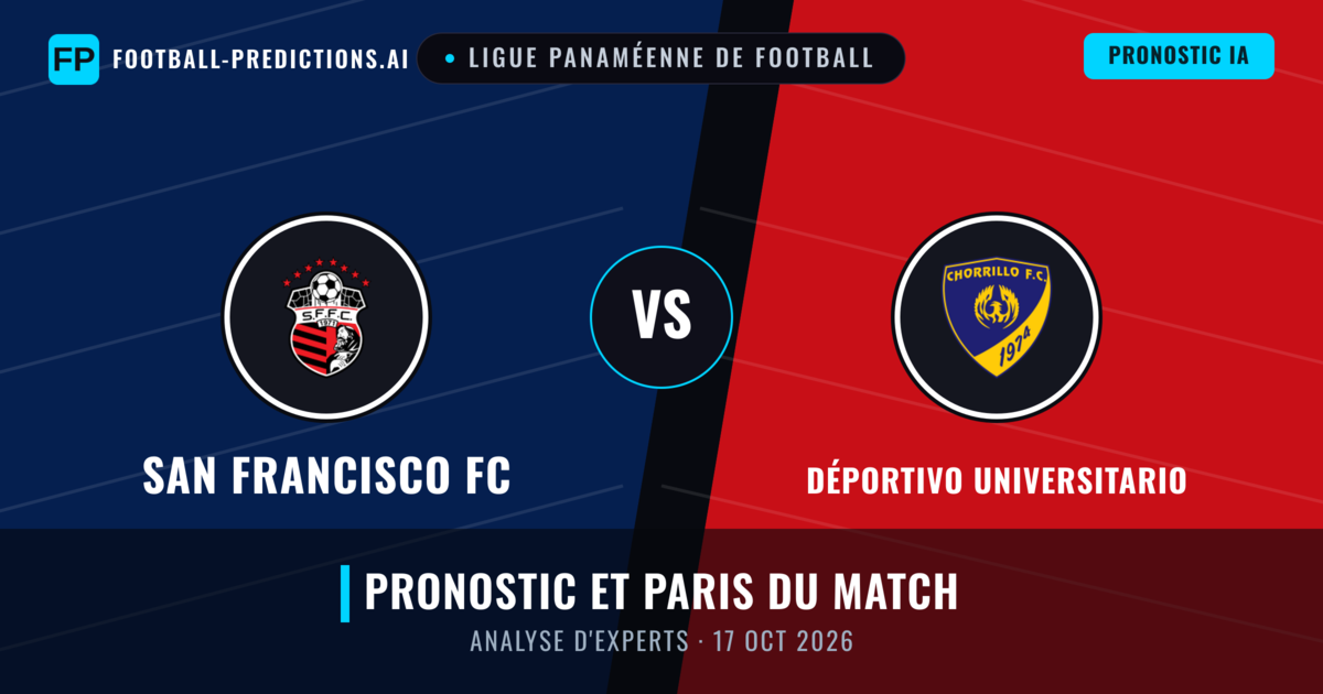 San Francisco FC vs Déportivo Universitario — pronostic et avant-match