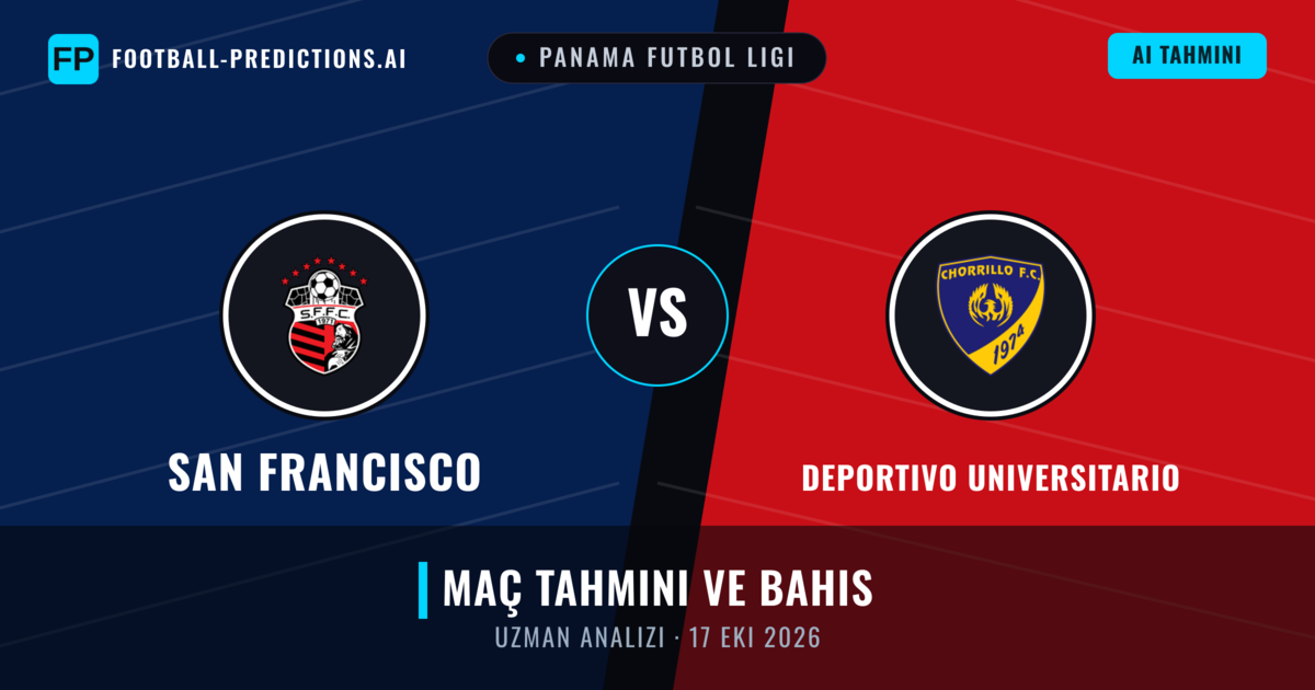 San Francisco - Deportivo Universitario — maç tahmini ve önizleme