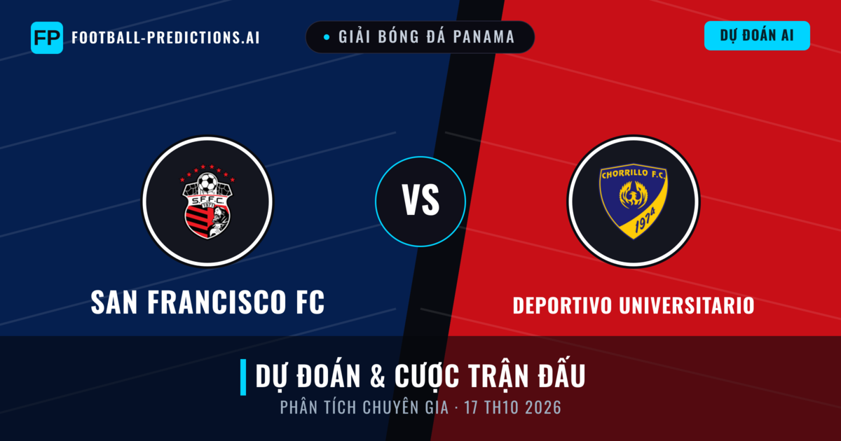 San Francisco FC vs Deportivo Universitario — dự đoán và xem trước trận đấu