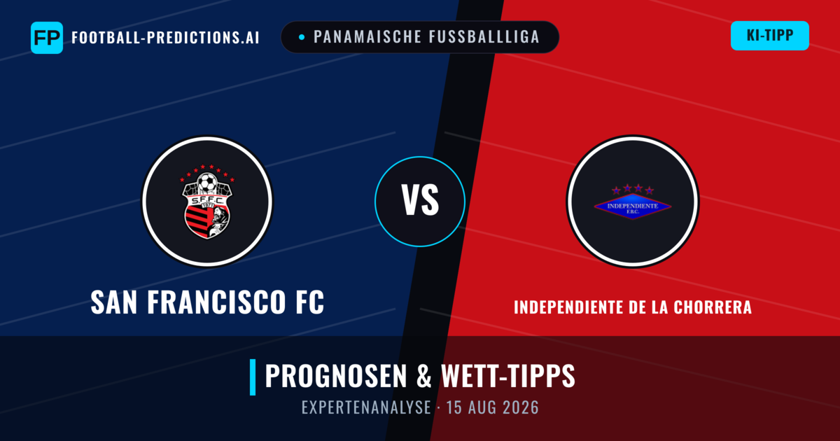 San Francisco FC vs Independiente de La Chorrera — Prognose und Spielvorschau