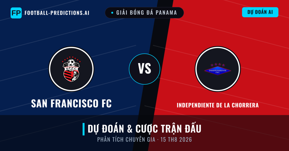 San Francisco FC vs Independiente de La Chorrera — dự đoán và xem trước trận đấu