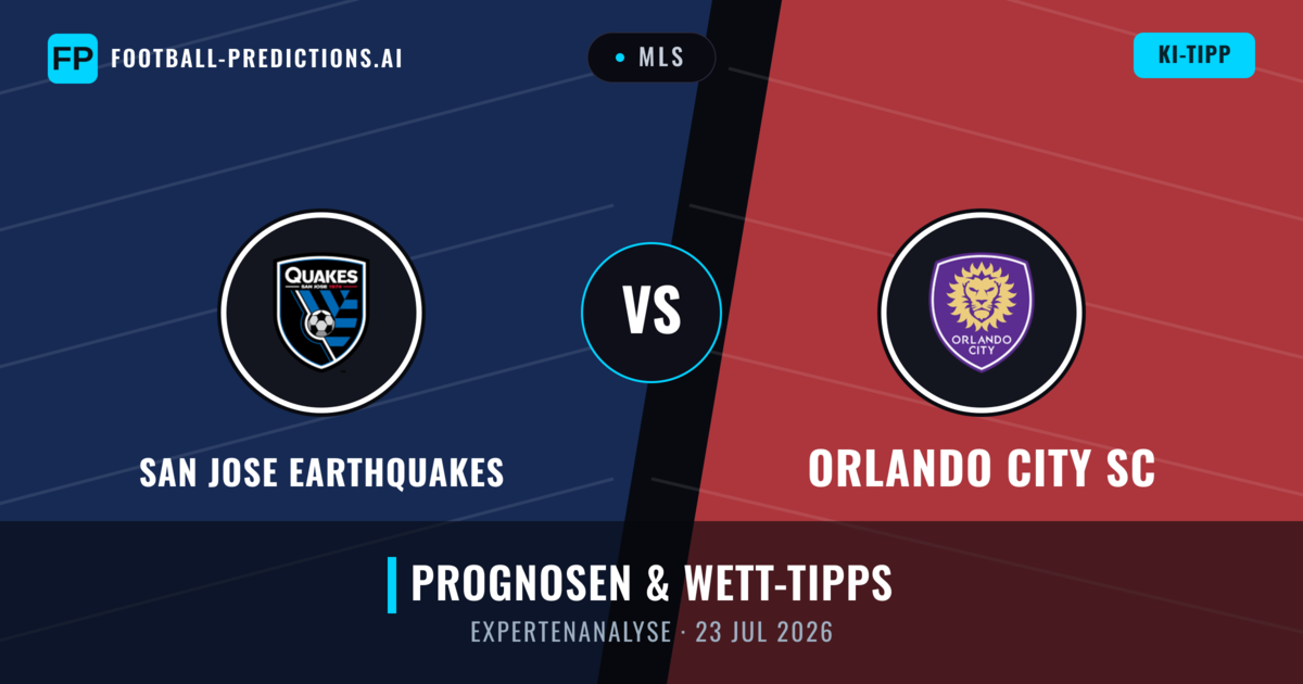 San Jose Earthquakes vs Orlando City SC — Prognose und Spielvorschau