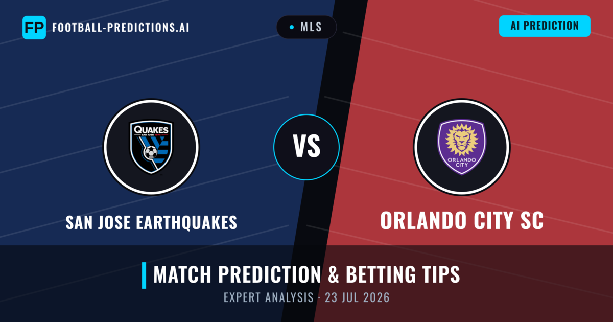 San Jose Earthquakes vs Orlando City SC — match prediction & preview