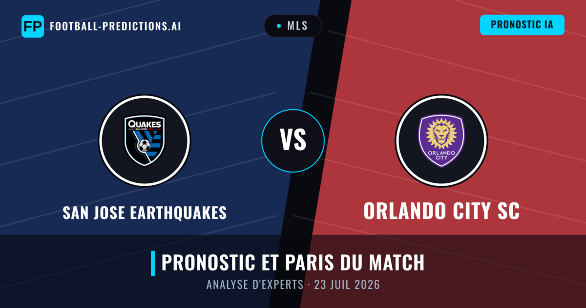 San Jose Earthquakes vs Orlando City SC — pronostic et avant-match