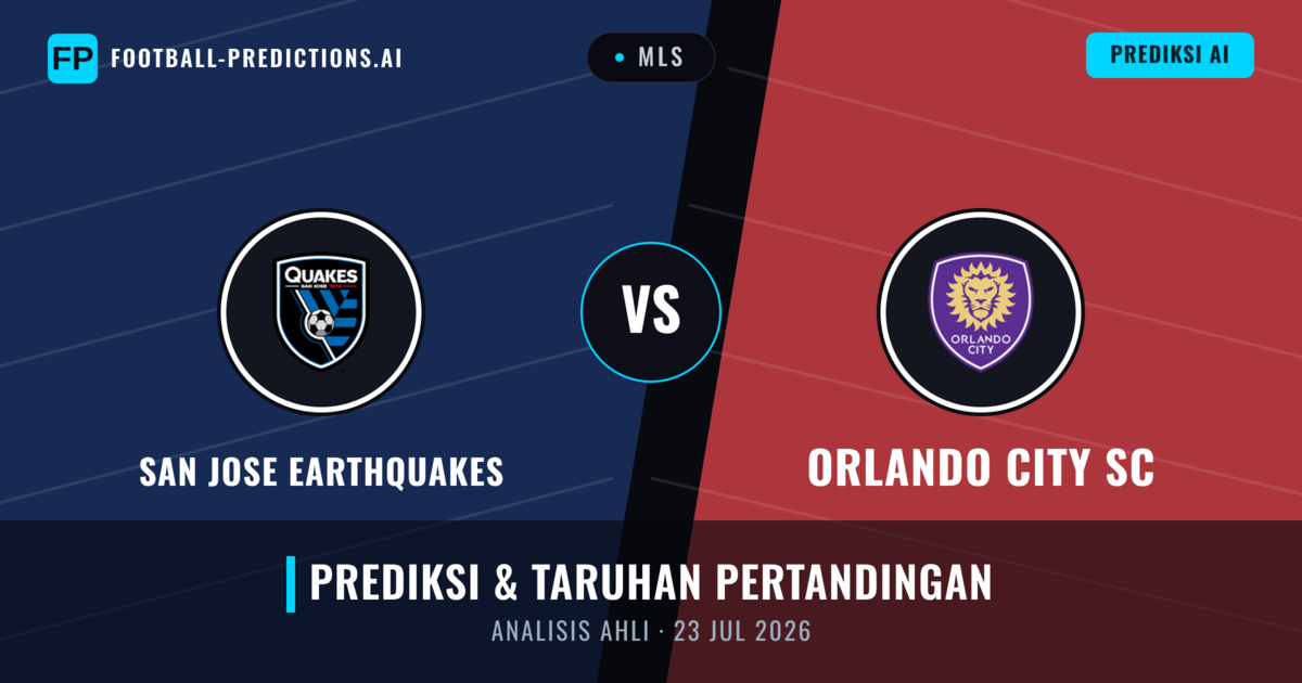 San Jose Earthquakes vs Orlando City SC — prediksi dan pratinjau pertandingan