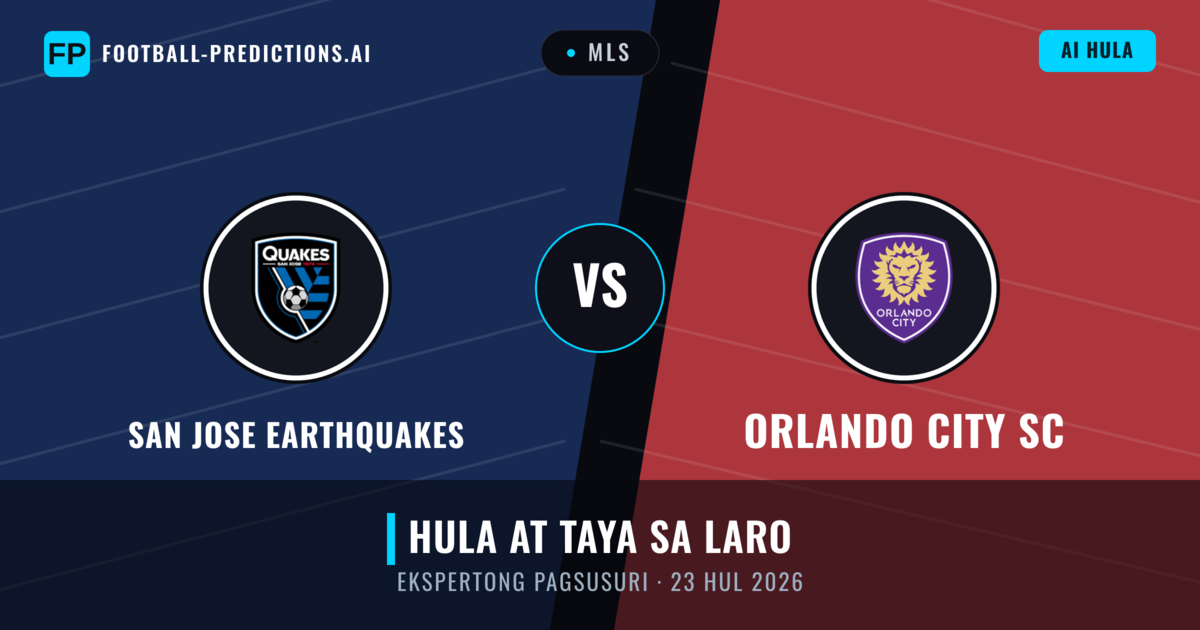 San Jose Earthquakes vs Orlando City SC — hula at preview ng laban