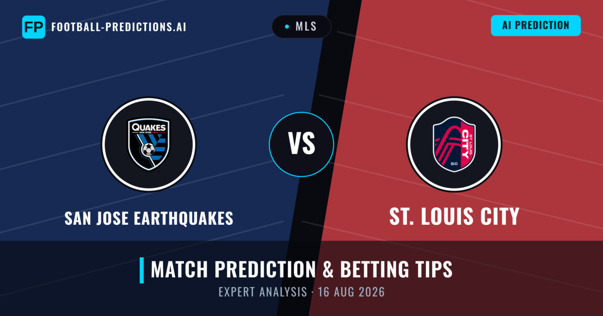 San Jose Earthquakes vs St. Louis City — match prediction & preview