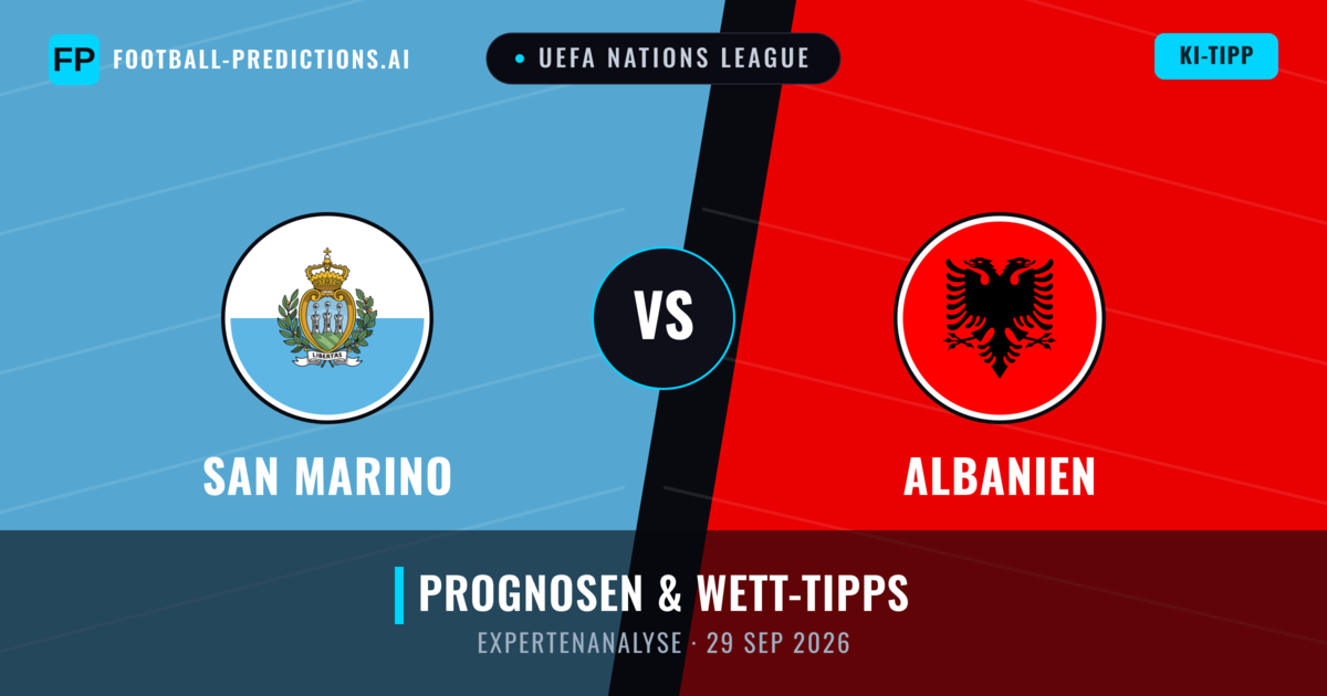 San Marino vs Albanien — Prognose und Spielvorschau
