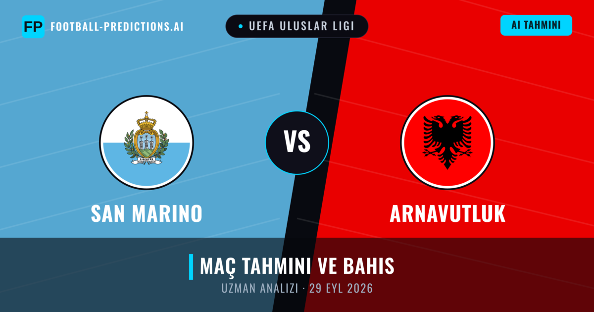 San Marino - Arnavutluk — maç tahmini ve önizleme