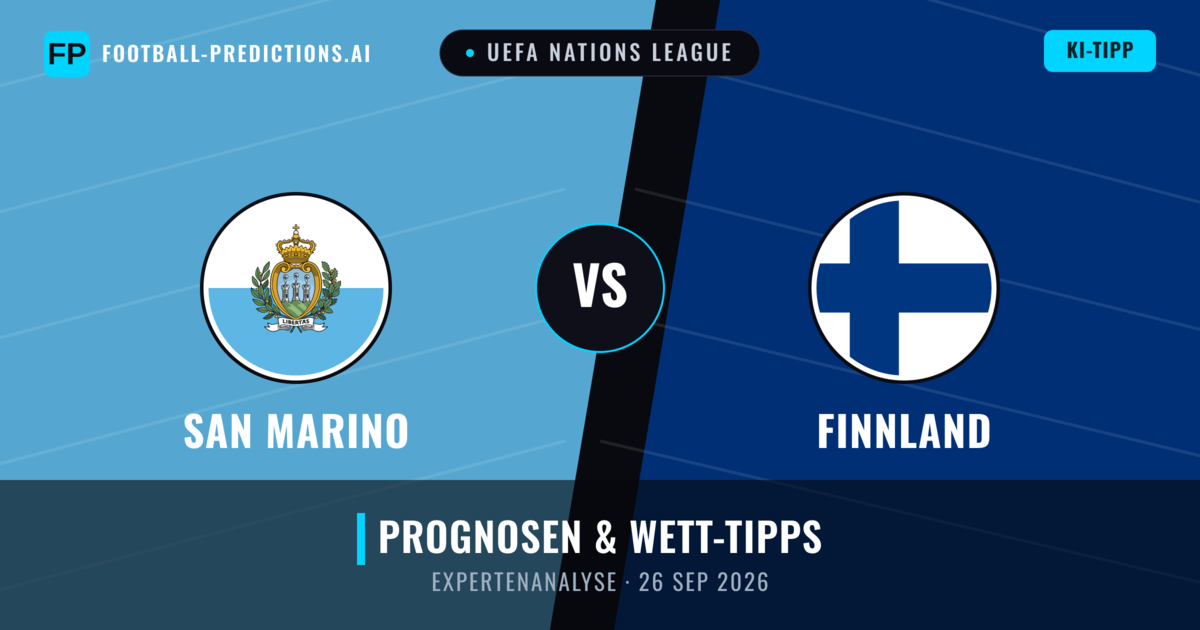 San Marino vs Finnland — Prognose und Spielvorschau
