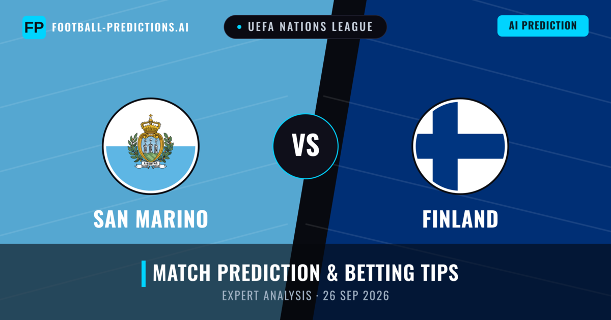 San Marino vs Finland — match prediction & preview