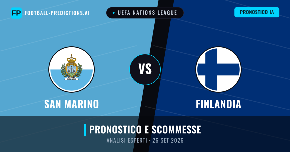 San Marino vs Finlandia — pronostico e anteprima del match